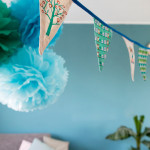 Poms blue (mini) - Image 2