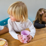 Melamine large cup pale pink - Image 3