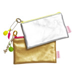 Purse in pink and gold - Image 2