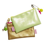 Purse in green and silver - Image 2