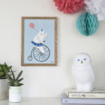 Cycling bear blue - Image 2