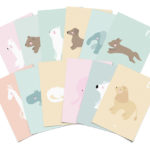 animal alphabet cards - Image 2