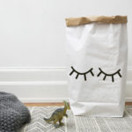 Paper storage bag closed eyes - Image 2